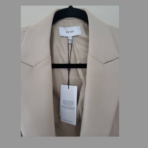 Reiss Logan Double Breasted Blazer Size 0